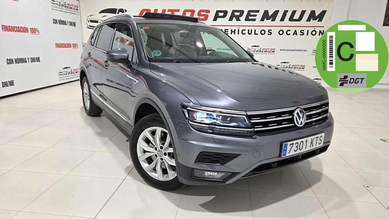 Gris Usado 2019 VW Tiguan Allspace Sportline SUV | 21.990 € (Super precio) - Imagen 1/4