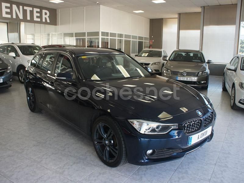 Usado BMW 320 184 CV (135 kW) 2013 Azul Familiar