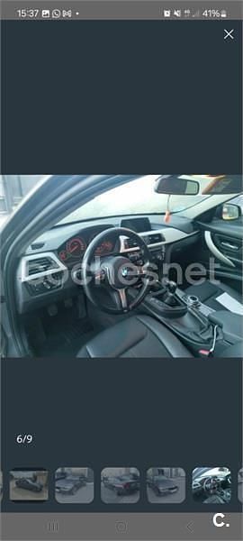 Käytetty BMW 320 Efficient Dynamics 163 HP (119 kW) 2015 Harmaa Sedan