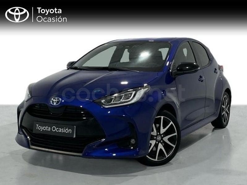 Usado Toyota Yaris Hybrid Style 116 CV (85 kW) 2021 Azul Berlina