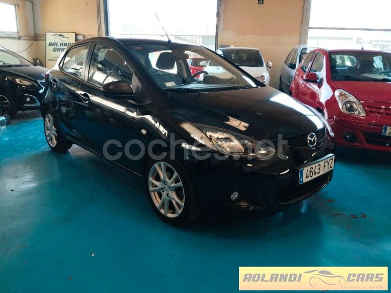 Usado Mazda 2 Active 75 CV (55 kW) 2007 Negro Berlina
