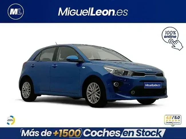 Usado Kia Rio 84 CV (61 kW) 2024 Azul