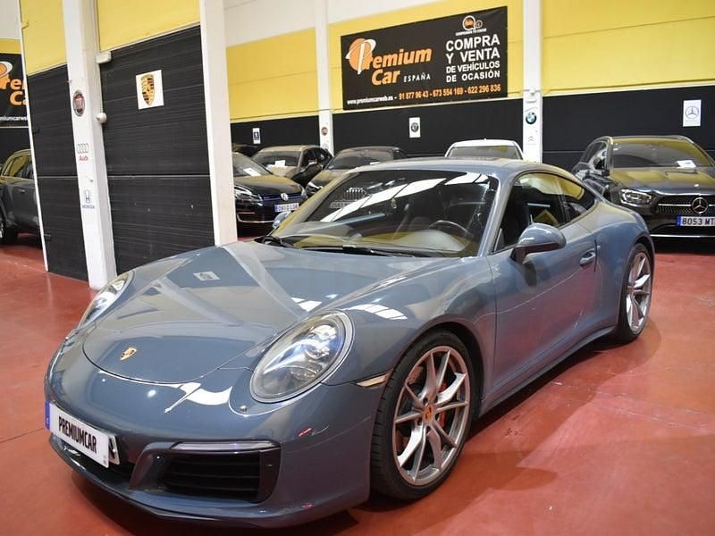 Usado Porsche 911 Carrera 4S 420 CV (308 kW) 2016 Gris / plata Coupe