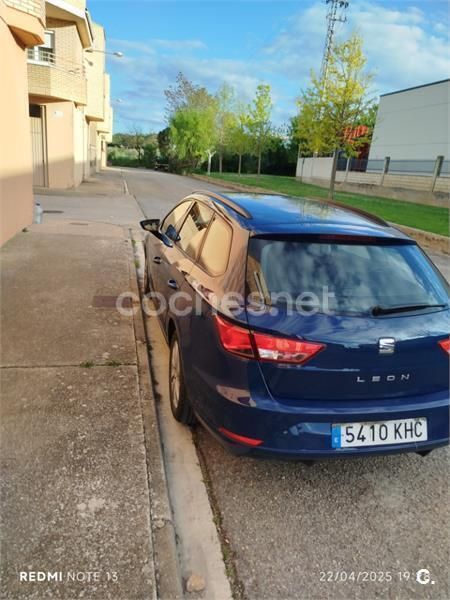 Azul Usado 2018 Seat Leon ST Style Familiar | 6800 € (Buen precio) - Imagen 1/4