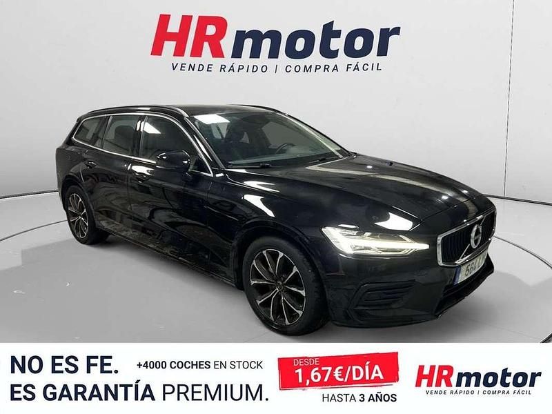 Usado Volvo V60 Momentum 199 CV (146 kW) 2021 Negro Familiar