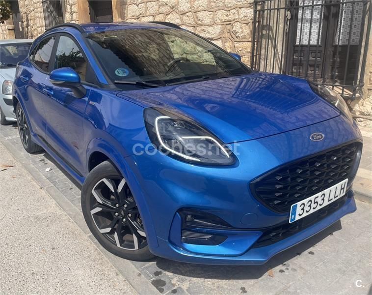 Azul Usado 2021 Ford Puma ST-Line X SUV | 18.000 € (Precio justo) - Imagen 1/4
