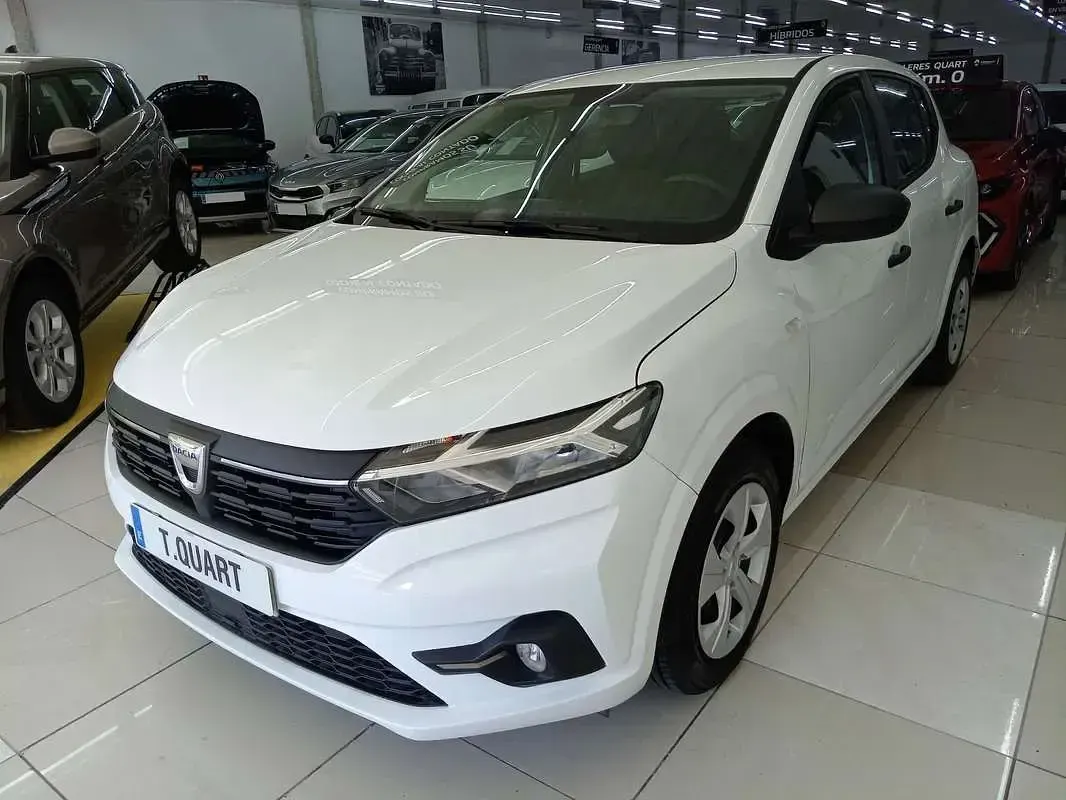 Usado Dacia Sandero Comfort 101 CV (74 kW) 2021 Blanco Utilitario