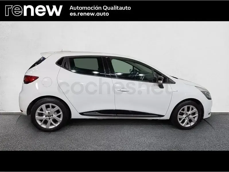 Usado Renault Clio IV LIMITED 90 CV (66 kW) 2018 Blanco Berlina