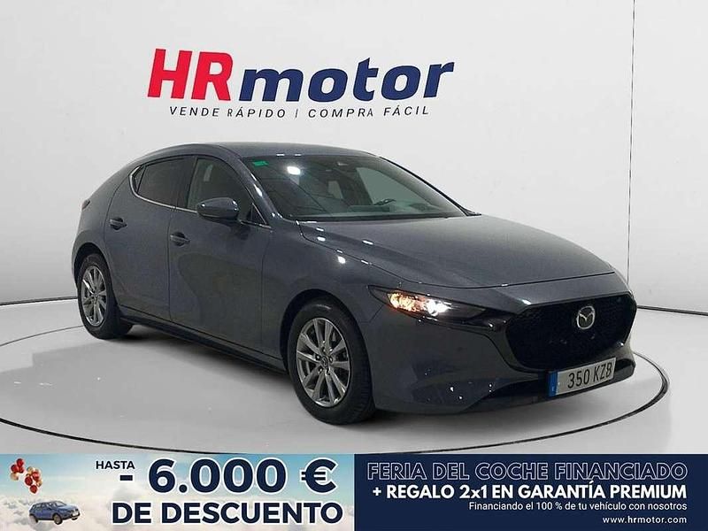 Gris Usado 2019 Mazda 3 Utilitario | 17.590 € (Precio justo) - Imagen 1/4
