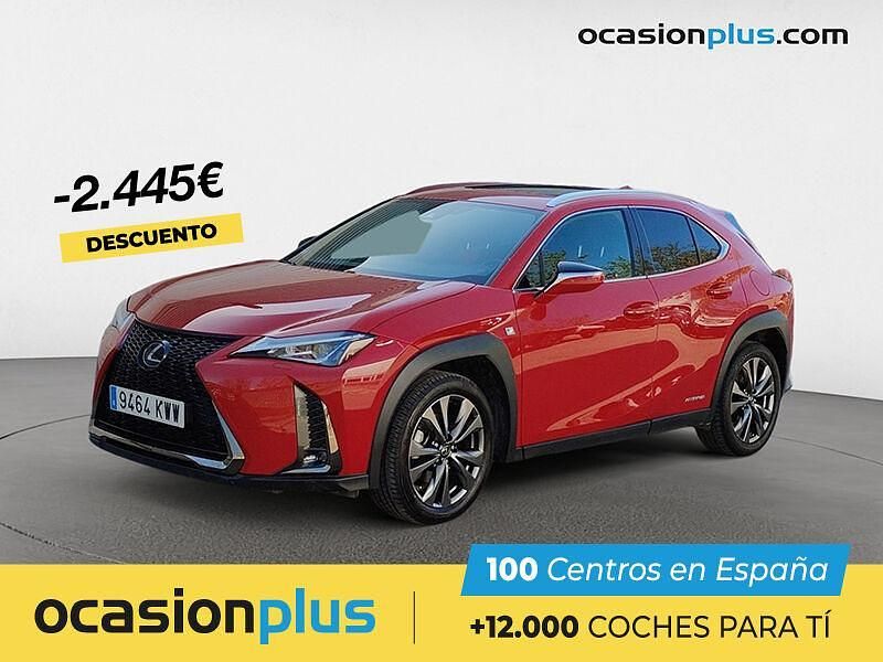 Rojo Usado 2019 Lexus UX 250h Sport Line SUV | 24.200 € (Caro) - Imagen 1/4