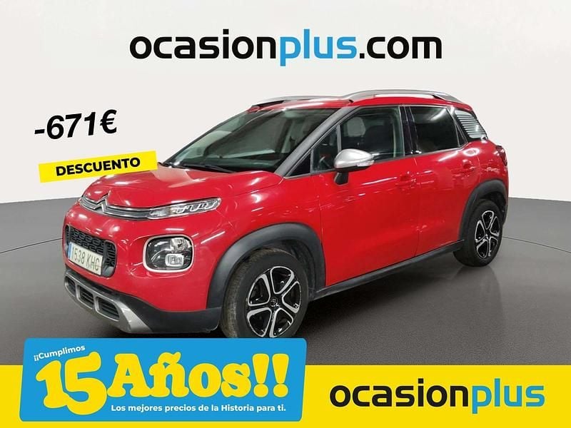 Rojo Usado 2018 Citroën C3 Aircross Feel SUV | 7390 € (Buen precio) - Imagen 1/4