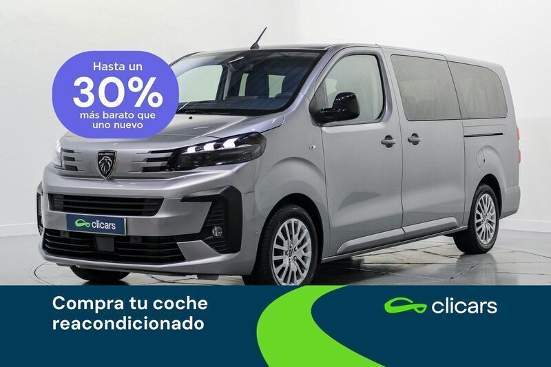 Gris Usado 2024 Peugeot Traveller Business-Line Monovolumen | 35.490 € (Precio justo) - Imagen 1/4