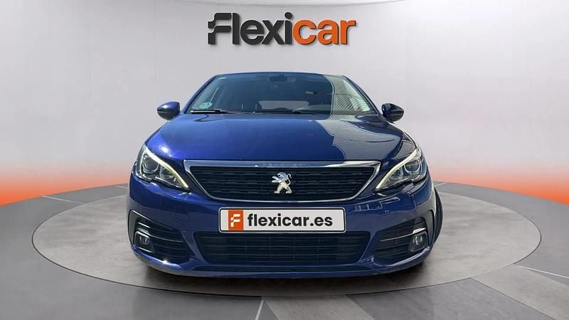 Usado Peugeot 308 Access 131 CV (96 kW) 2020 Azul Utilitario