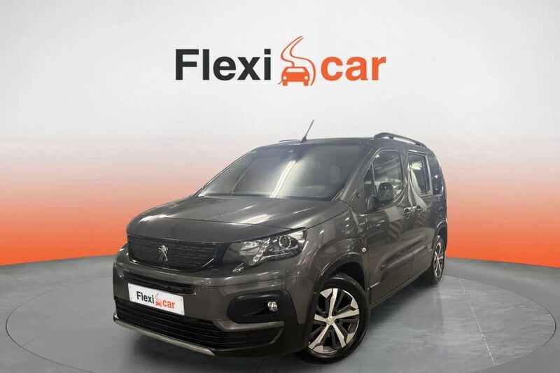 Usado Peugeot Rifter GT-line 110 CV (80 kW) 2019 Gris Monovolumen