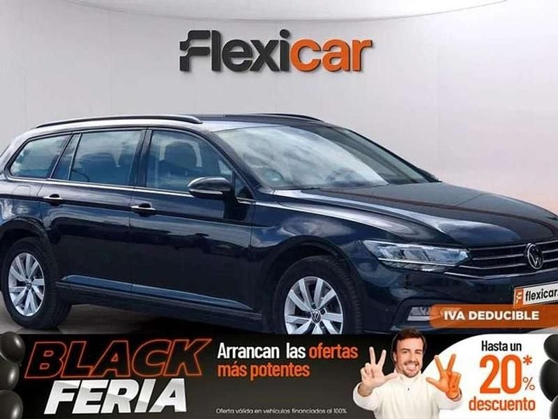 Negro Usado 2020 VW Passat Familiar | 18.990 € (Precio justo) - Imagen 1/4