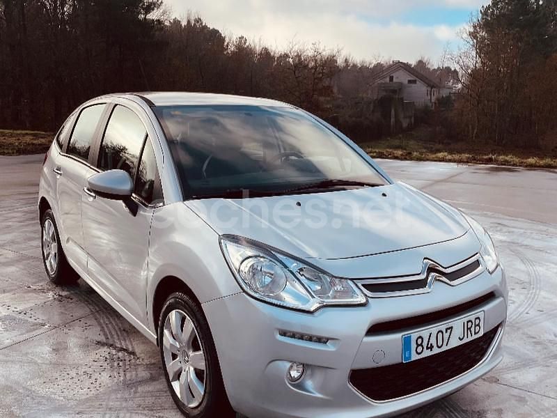 Usado Citroën C3 Feel 99 CV (72 kW) 2016 Gris / plata Berlina