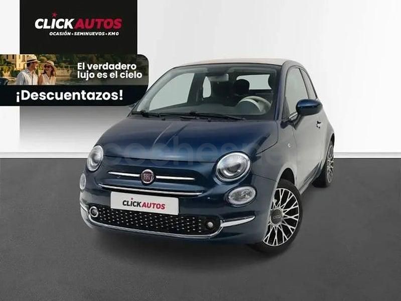 Usado Fiat 500C Dolcevita 70 CV (51 kW) 2023 Azul Descapotable