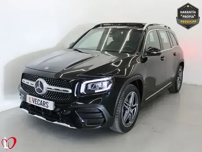 Käytetty Mercedes GLB200 AMG 150 HP (110 kW) 2021 Musta Katumaasturi