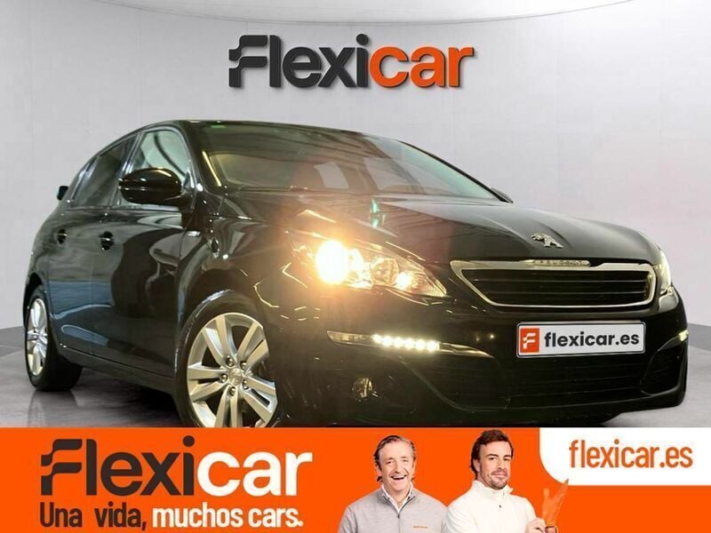 Negro Usado 2017 Peugeot 308 Allure Berlina | 9390 € (Buen precio) - Imagen 1/4