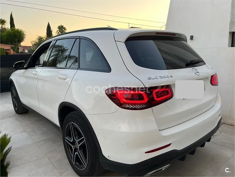 Usado Mercedes GLC200 163 CV (119 kW) 2019 Blanco SUV