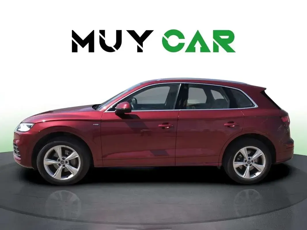 Usado Audi Q5 S-Line 163 CV (119 kW) 2017 Rojo SUV