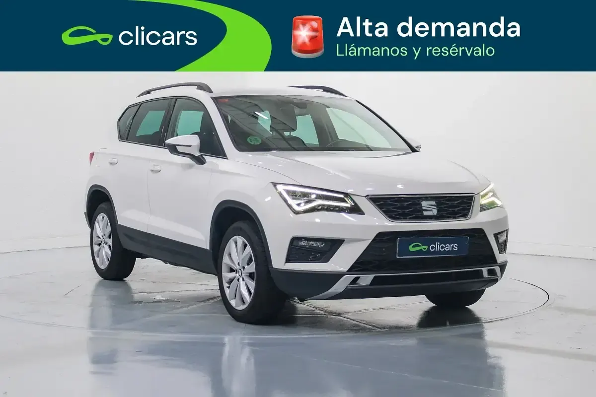Usado Seat Ateca Style 150 CV (110 kW) 2019 Blanco SUV