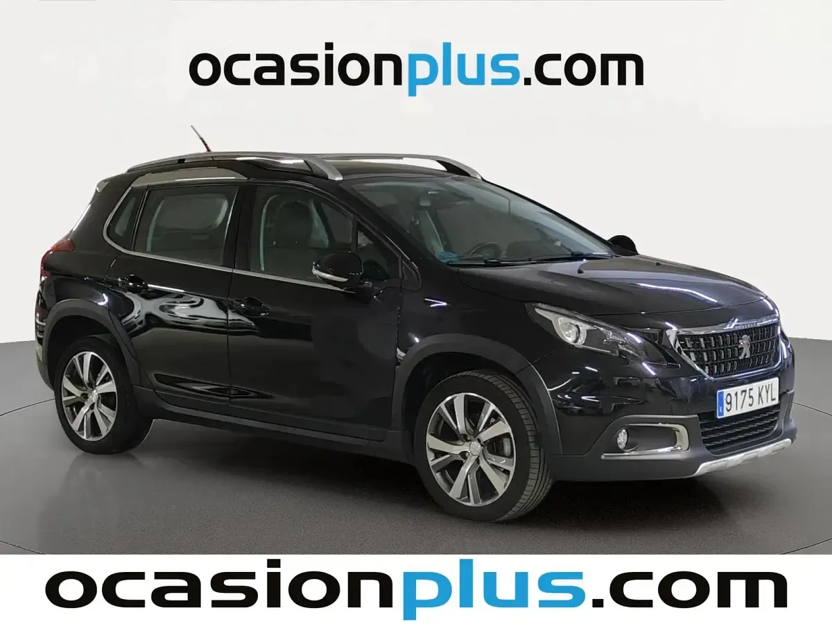 Usado Peugeot 2008 Allure 110 CV (80 kW) 2019 Negro SUV