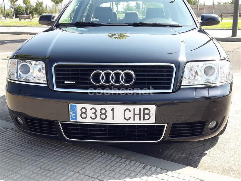 Usado Audi A6 220 CV (161 kW) 2003 Negro Berlina