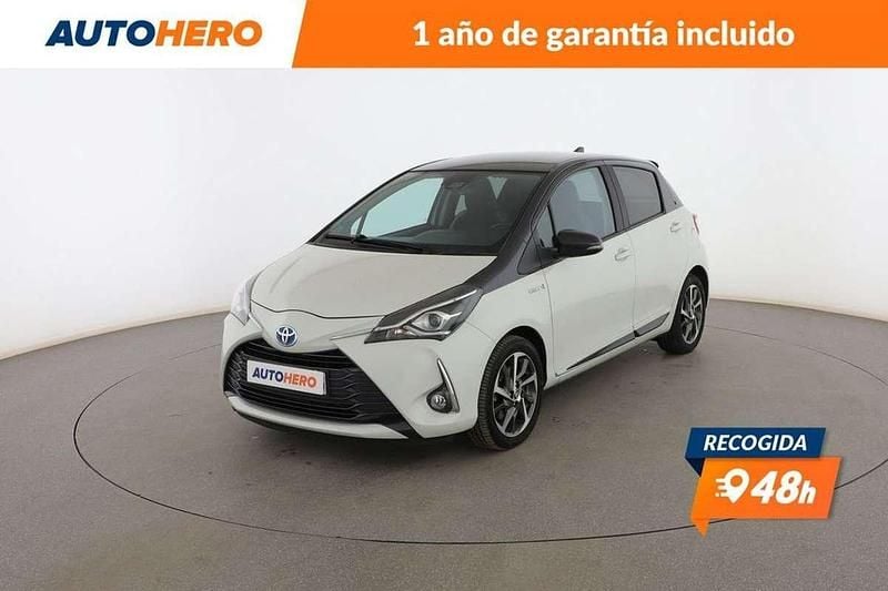 Blanco Usado 2019 Toyota Yaris Hybrid Active Berlina | 14.199 € (Precio justo) - Imagen 1/3