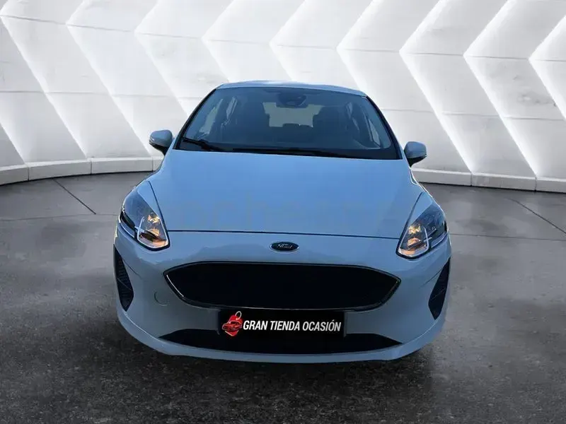 Usado Ford Fiesta Trend 75 CV (55 kW) 2019 Blanco Utilitario
