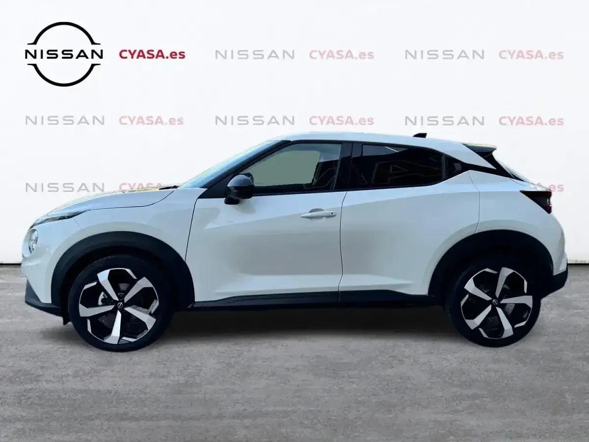 Usado Nissan Juke Tekna 114 CV (83 kW) 2024 Lunar white metalizado SUV