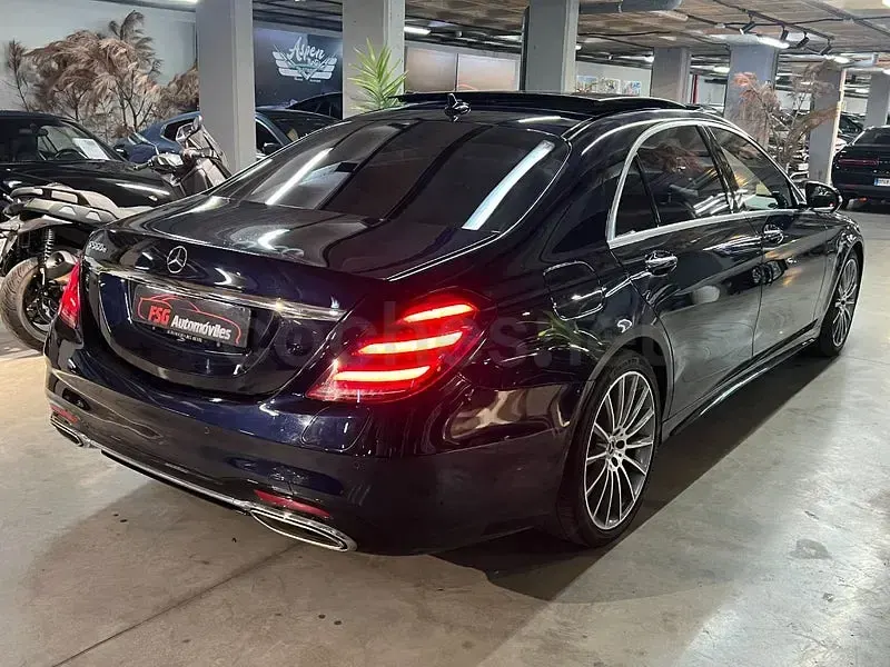 Usado Mercedes S560 476 CV (350 kW) 2020 Azul Berlina