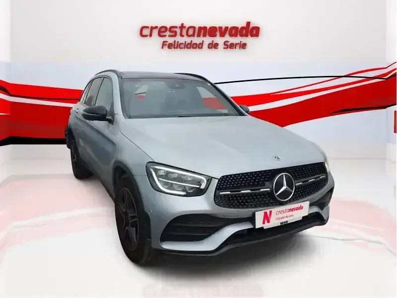 Usado Mercedes GLC300 245 CV (180 kW) 2022 Gris SUV