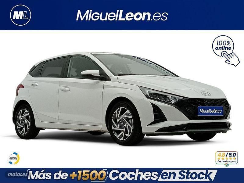 Nuevo Hyundai i20 100 CV (73 kW) 2025 Blanco Berlina