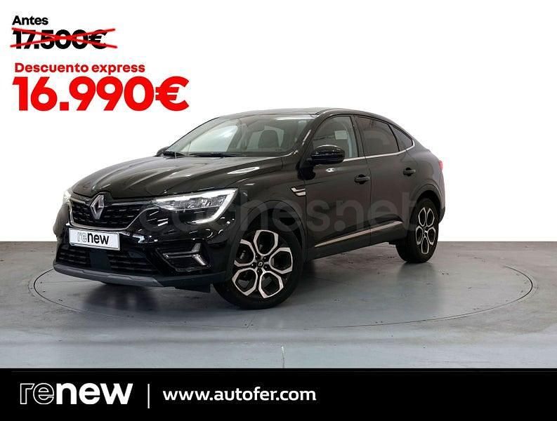 Negro Usado 2021 Renault Arkana Techno SUV | 17.500 € (Precio justo) - Imagen 1/4