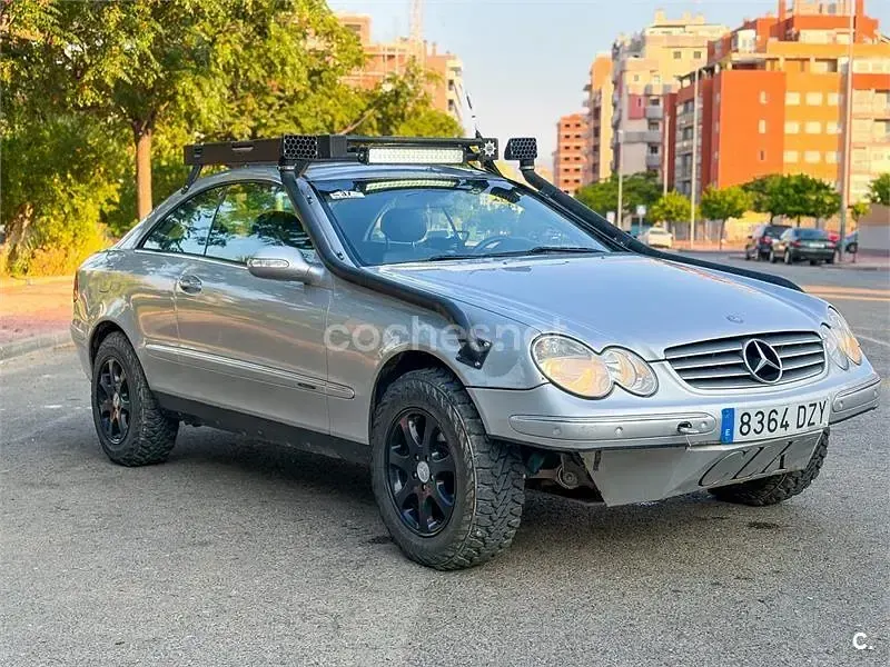 Usado Mercedes CLK320 Elegance 218 CV (160 kW) 2006 Gris / plata Coupe