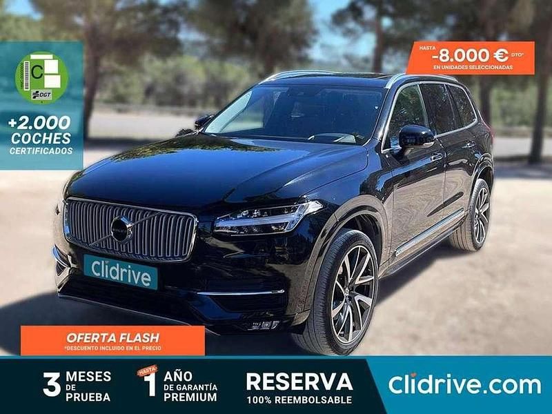 Negro Usado 2017 Volvo XC90 Inscription SUV | 29.990 € - Imagen 1/3
