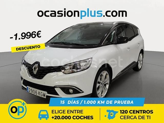 Blanco Usado 2017 Renault Grand Scénic IV Intens Monovolumen | 13.450 € (Precio justo) - Imagen 1/4