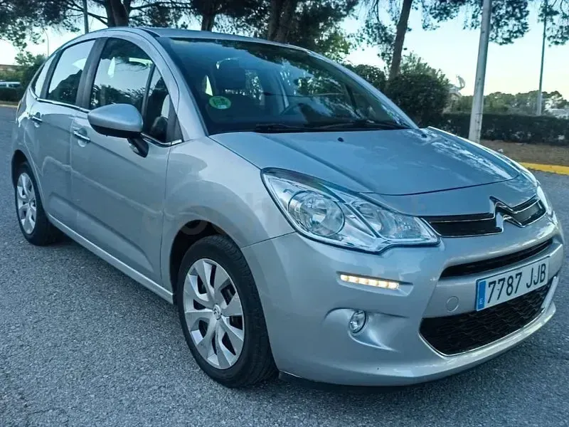 Usado Citroën C3 Tonic 75 CV (55 kW) 2015 Gris / plata Berlina