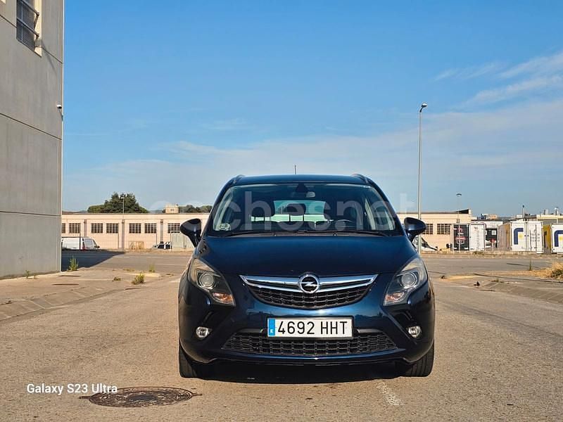Usado Opel Zafira Tourer Excellence 165 CV (121 kW) 2011 Azul Monovolumen