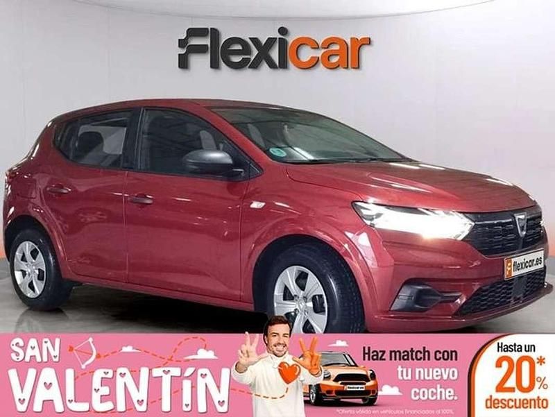 Usado Dacia Sandero Comfort 91 CV (66 kW) 2022 Burdeos Utilitario