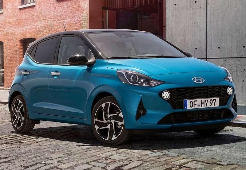 Usado Hyundai i10 67 CV (49 kW) 2022 Negro Utilitario