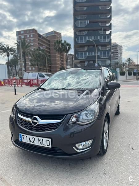 Usado Opel Karl Selective 75 CV (55 kW) 2016 Gris / plata Utilitario