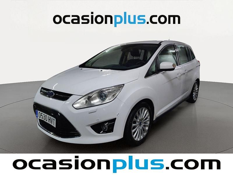 Usado Ford Grand C-Max Titanium 125 CV (91 kW) 2014 Blanco Monovolumen