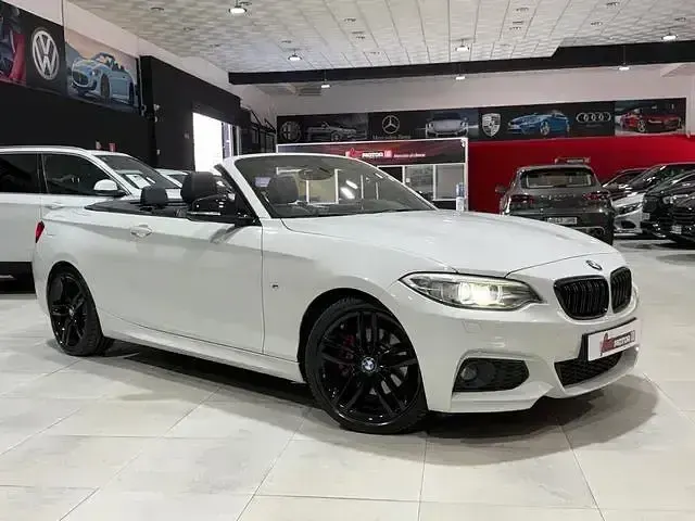 Usado BMW 220 190 CV (139 kW) 2015 Blanco Descapotable
