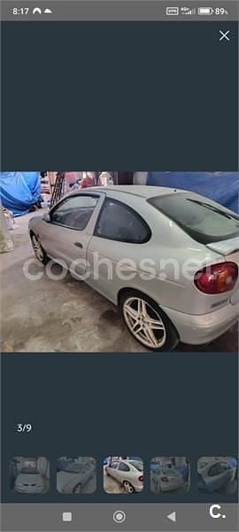 Usado Renault Mégane Coupé Dynamique 140 CV (102 kW) 2002 Gris / plata Coupe