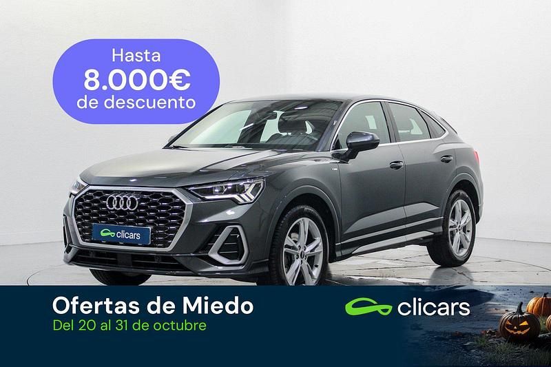 Gris Usado 2021 Audi Q3 Sportback S-Line SUV | 32.990 € (Precio justo) - Imagen 1/4