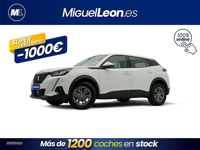 Blanco Usado 2021 Peugeot 2008 Active SUV | 14.985 € (Precio justo) - Imagen 1/3