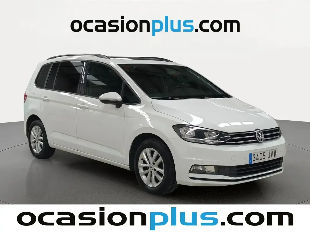 Usado VW Touran Advance 116 CV (85 kW) 2016 Blanco Monovolumen