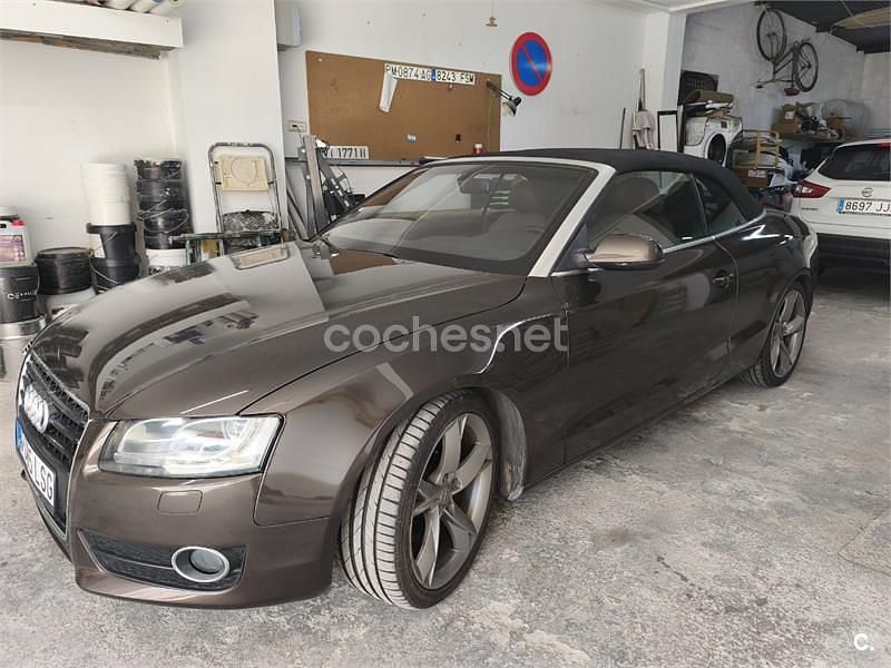 Usado Audi A5 Cabriolet 240 CV (176 kW) 2009 Marrón Descapotable
